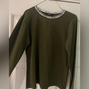 Burberry long sleeve shirt